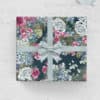 gift paper flower pattern design