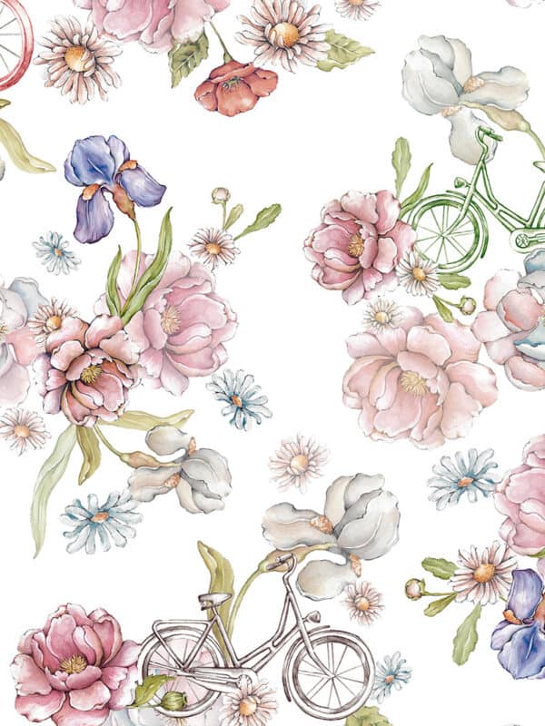 spring floral surface pattern design