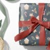 gift paper with christmas pattern design graphic